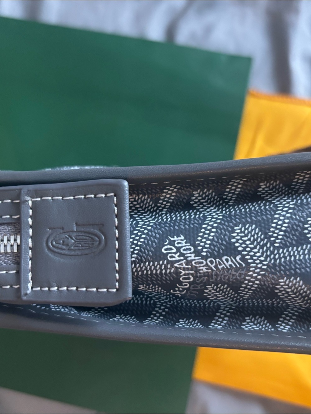 Goyard Gray Bag